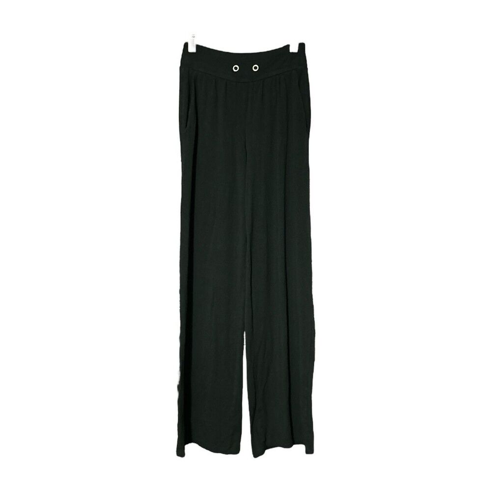 Athleta Womens Black Flare Yoga Workout Leggings/Pants Size XXS